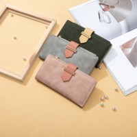 PRETTYZYS dompet kartu penghalang rfid wanita, grosir merek promosi kulit PU kualitas tinggi