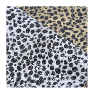 Design leopardato in pelle sintetica con stampa animale resistente all'abrasione alla moda per borse e scarpe da donna - Product Image 3