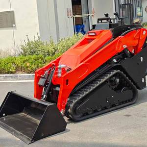 Nuovo Modello di Mini Skid Steer Loader con Kit Trivella per Pali, per Costruzione Recinzioni e Piantumazione Alberi, Alta Coppia, Professionale - Product Image 3