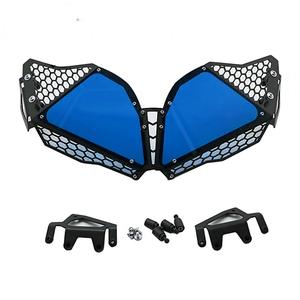 Couvercle de protection de calandre de phare avant de moto pour <span class=keywords><strong>Suzuki</strong></span> DL650 <span class=keywords><strong>V</strong></span>-<span class=keywords><strong>STROM</strong></span> DL <span class=keywords><strong>650</strong></span> VSTROM 2012-2016 - Product Image 1