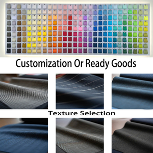 Ưa thích kiểm tra kẻ sọc sọc worsted polyester 70% vải len cho quần áo đồng phục Merino len phù hợp với vải - Product Image 5