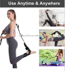 Camilla de pantorrilla para pies, correa de estiramiento de Yoga para terapia física, bandas elásticas para fascitis Plantar, cinturón de estiramiento para aliviar el dolor - Product Image 4