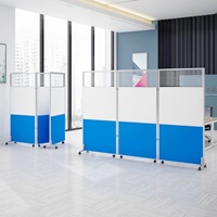 Cloison acoustique MDF design moderne cloison de bureau portable divisant les murs mobiles porte pliable pour application hospitalière scolaire