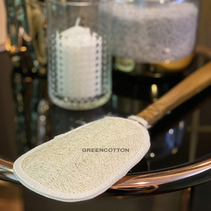 <span class=keywords><strong>Éponge</strong></span> de loofah personnalisée avec logo, recharge pour gommage dorsal sur bâton, <span class=keywords><strong>éponge</strong></span> de loofah exfoliante, gommage corporel, <span class=keywords><strong>éponge</strong></span> de loofah naturelle - Product Image 6