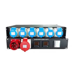 2U Rack Box Gói Hộp Phân Phối Điện Cho Pro Audio