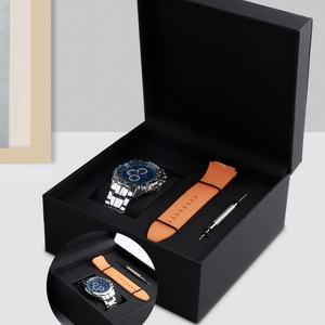 Dopshipping OEM ODM Watch Strap Adjuster Tool Watch <b>Box</b> PU Leather Packing <b>Gift</b> Jewelry <b>Bracelet</b>/Watch <b>Box</b> - Product Image 2