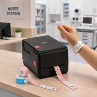 Printer Thermal 203dpi Grosir untuk Gelang ID Pasien Rumah Sakit Medis Tersedia
