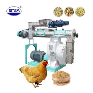 Machine à granulés YUDA pour aliments de porc Machine à granulés pour aliments de poulet Machine à granulés pour aliments pour animaux