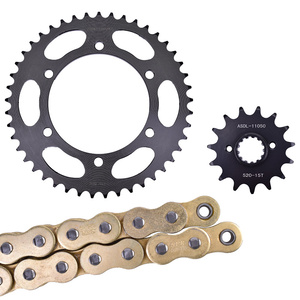 Pièces de Moto OEM 660CC Pignon et Chaîne 520-45T 520-15T 520H-O-120L pour <span class=keywords><strong>Yamaha</strong></span> XT660 - Product Image 3