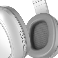 Accessoires de jeu pour ordinateur, casque Bluetooth V5.4, écouteurs stéréo, écouteurs sans fil supra-auriculaires, mains libres pour mobile
