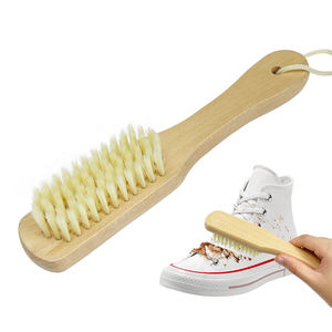 Spazzola multiuso per uso domestico spazzola per scarpe in legno spazzola per la pulizia con setole morbide - Product Image 3