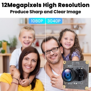 ELP 12MP USB Camera Module 4K 1080P 120fps High Speed <strong>Wide</strong> <strong>Angle</strong> Low Distortion <strong>Lens</strong> IMX577 Sensor Low Light PC Webcam - Product Image 2