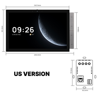 Panneau tactile intelligent Android Max 10,1 pouces pour la maison, résolution 1080p, design coulissant, contrôle par application, passerelle Wi-Fi/BLE/Zigbee pour toute la maison