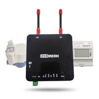 Passerelle industrielle LoRaWAN 8 canaux pour la mesure intelligente de l'eau, capacité 2000 nœuds, 4G WiFi Ethernet, sauvegarde automatique, faible consommation 0,72W