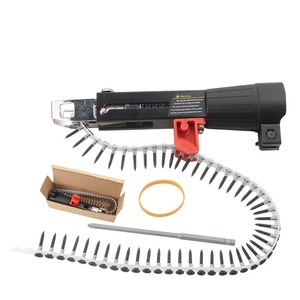 Catena pneumatica sparachiodi vite a catena testa pistola automatica sparachiodi macchina automatica per unghie con vite strumenti altri Hardware - Product Image 1