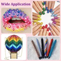 40000 Piezas de Diamantes de Imitación de Resina de 3mm en 30 Colores para Decoración, Gemas Planas para Kits de Arte con Diamantes, Manualidades, Libros, Zapatos y Arte de Uñas