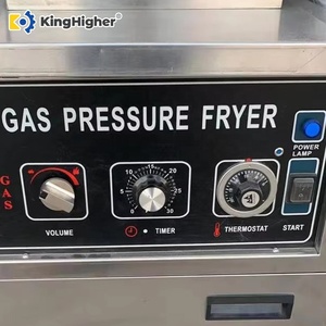 Nouvelle friteuse à pression à gaz pour poulet, friteuses commerciales à haute pression pour hôtels, capacité de 24 L - Product Image 6