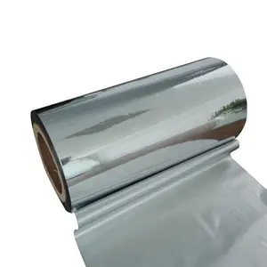 Ambalaj ve laminasyon için fabrika kaynağı yüksek kaliteli metalize Polyester Film MPET plastik film