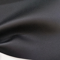 Kain Tekstur Lichi Anti Air dari Pabrik Cina, Bahan Kulit PU Imitasi Elastis untuk Penggunaan Dekoratif pada Jok Mobil dan Sofa