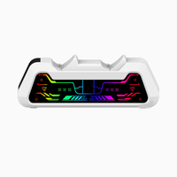 Station de charge double pour manette PS5 DualSense Elite, station de charge rapide avec indicateur LED, protection contre les surcharges