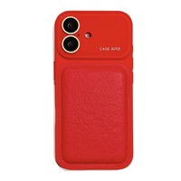 Étui de téléphone portable en cuir PU Senyork Business Instant Transform 17 Pro Max pour iPhone 16 15 14 Pro Max, coque arrière 3D effet duvet