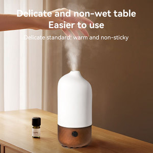 Cost-effective 100ml Mini Portable Plastic Essential <b>Oil</b> <b>Diffuser</b> 7-color LED Night Light Timing Function Household - Product Image 5