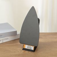 Fer à repasser portable 1000W à semelle antiadhésive, norme européenne, pour usage domestique et dortoir, emballage anglais pour le commerce extérieur