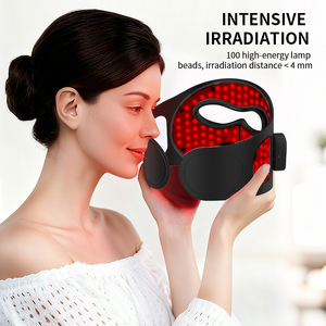 Yanxer - Máscara Facial <span class=keywords><strong>de</strong></span> Silicona <span class=keywords><strong>de</strong></span> 4 Colores con Terapia <span class=keywords><strong>de</strong></span> Fotones <span class=keywords><strong>de</strong></span> <span class=keywords><strong>Luz</strong></span> Infrarroja Roja y Azul LED Inalámbrica <span class=keywords><strong>de</strong></span> Nuevo Diseño para Rostro y Cuello - Product Image 4