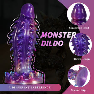 Dicker Alien Anal <span class=keywords><strong>Dildo</strong></span> Einzigartige Katzen barben Riesige Fantasy Monster Realistische Dildos mit Saugnapf Adult Toy Sexspielzeug für Frauen Männer - Product Image 3