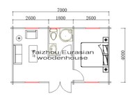 Kits de charpente préfabriquée en bois massif écologique pour villas, maisons en rondins, abris de jardin et de jardinage, et abris à outils, résistants à l'eau