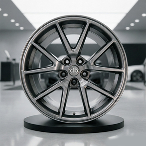 Nouvelles jantes en alliage d'aluminium forgé 5x112 19-23 pouces concaves finition argent multi-rayons pour M5 Audi A3/A4 pour <span class=keywords><strong>Golf</strong></span> Mk7 - Product Image 1
