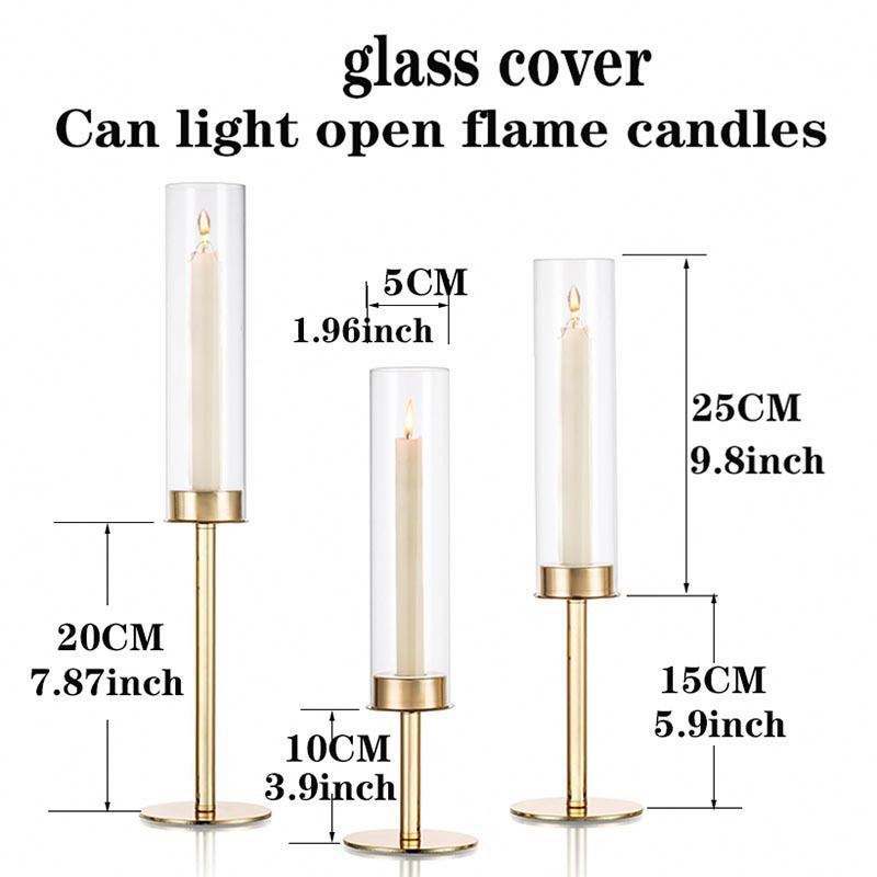 Couvercle en verre à 3 bras