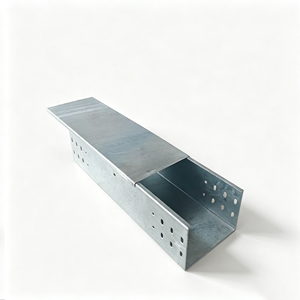 Goulotte de câblage robuste en <span class=keywords><strong>acier</strong></span> au carbone Q235 galvanisé à chaud (HDG) anti-corrosion pour projets de construction, côtiers et chimiques - Product Image 2