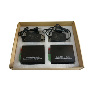 Convertitore da contatto a secco Yunvo a fibra ottica 1CH 2CH 4CH 8CH 16CH 1310/1550nm 20km Chiusura a contatto su fibra - Product Image 3