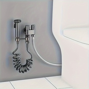 Ручной биде с двойным выпускным угловым клапаном - Product Image 4