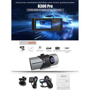 Xe Camara Full HD G-Sensor xe hộp đen video máy quay phim kép Dash Cam Xe DVR máy ảnh - Product Image 5