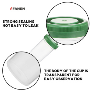Fanen dùng một lần 90ml đờm container cup mô học mẫu nước tiểu container nhựa vô trùng nước tiểu container - Product Image 3
