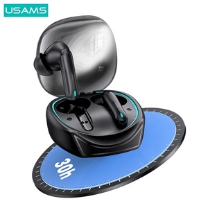 USAMS 최저가 게이밍 이어버드 ENC 인이어 이어폰 TWS 무선 헤드셋 듀얼 마이크 탑재 - Product Image 4