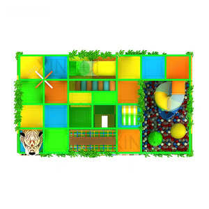 Soluzione chiavi in mano struttura modulare in metallo con un mondo di gioco morbido pastello, struttura per bambini, parco giochi al coperto - Product Image 4