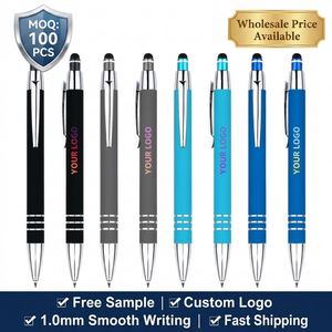 Promotional Metal <b>Stylus</b> Pen with Custom Logo Luxury 2 in 1 Touch Screen Pen for <b>Tablet</b> Smartphone - Product Image 2