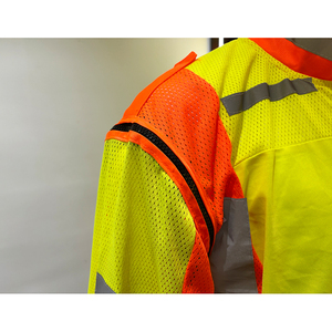 CITICITY Detachable Reflective Vest Safety Vest <b>Jacket</b> Security <b>Construction</b> <b>Work</b> Breathable Safety Reflective Clothing - Product Image 5