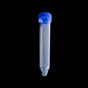 Tube de prélèvement d'échantillons urinaires et sanguins 12 ml gradué, jetable, à fond pointu - Product Image 2