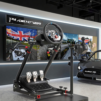 Ce tout nouveau support de simulateur de course pliable est fabriqué en TPU et en acier trempé et convient aux jeux de course.
