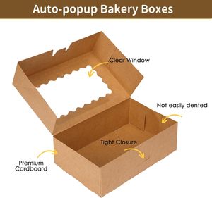 Boîtes en papier recyclables de qualité alimentaire avec logo personnalisé, pour sushis, fruits, chocolats, biscuits, desserts, traiteur, emballage, plateau avec séparateurs - Product Image 2