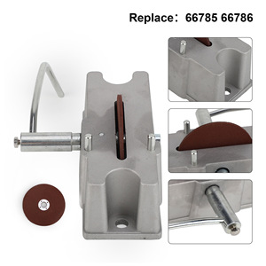 Máquina rectificadora de anillos de pistón con manivela manual, rueda de grano 120 de aleación de aluminio para reparación y reemplazo - Product Image 5