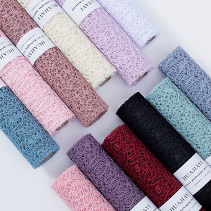 Korean <strong>Paper</strong> for Flowers Mesh <strong>Paper</strong> Circle Net Hollow <strong>Wrapping</strong> <strong>Paper</strong> Florist Packaging Supplies for Birthday <strong>Wedding</strong> - Product Image 3