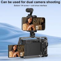 Prix d'usine pour DJI OSMO Pocket 3 PULUZ Cadre de protection et pince de téléphone extensible