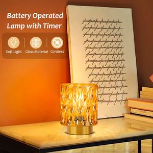 Nueva Lámpara LED de Camping con Temporizador, Inalámbrica, de Vidrio, con Batería, Protección Ocular, Luz Ambiental para Interiores y Exteriores, Ideal para Regalo - Product Image 3