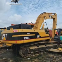 Excavatrice sur chenilles Caterpillar 330BL d'occasion, d'origine japonaise, 30 tonnes, 330BL, pelle hydraulique pour travaux miniers, de construction et de terrassement