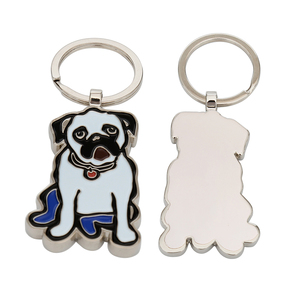 Porte-clés de voiture 3D personnalisé Porte-clés en métal Anime Porte-clés émail avec logo personnalisé Vente en gros - Product Image 4